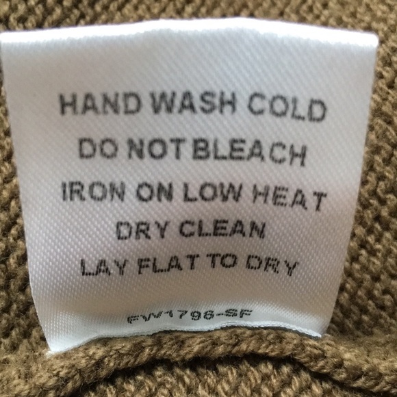 Harper Lane Sweater Olive Green Wrap Open Back XS - Picture 7 of 7